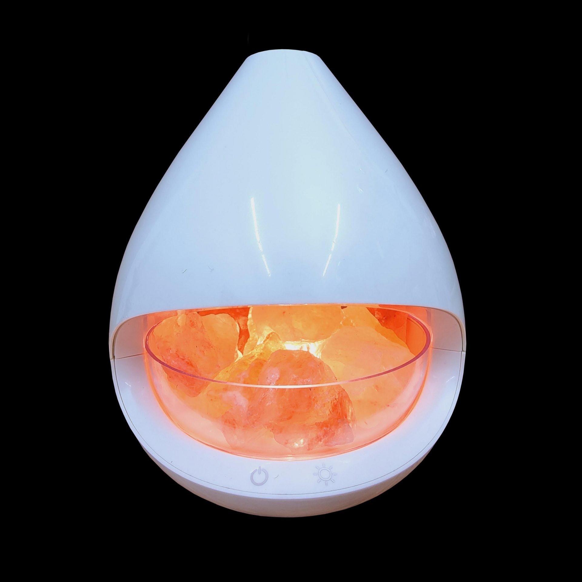 Himalayan Salt Lamp Diffuser White SR Creations