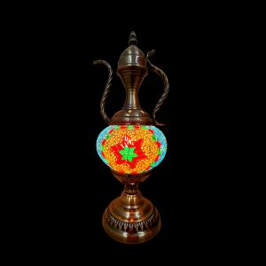 Glass Mosaic Lamp - Teapot Style (Design Code 13125 - T)