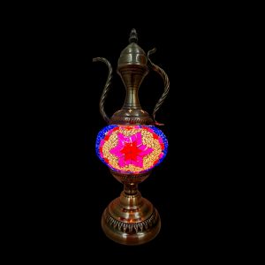 Glass Mosaic Lamp - Teapot Style (Design Code 13126 - T)
