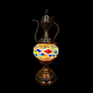 Glass Mosaic Lamp - Teapot Style (Design Code 13129 - T)