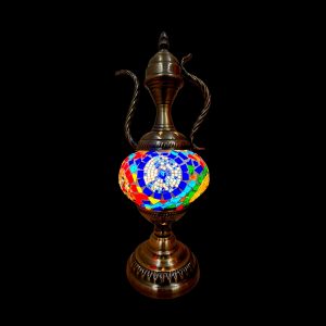 Glass Mosaic Lamp - Teapot Style (Design Code 13132 - T)