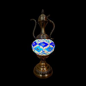 Glass Mosaic Lamp - Teapot Style (Design Code 13133 - T)
