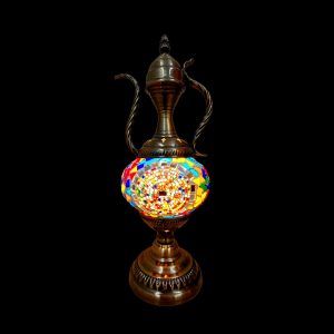 Glass Mosaic Lamp - Teapot Style (Design Code 13134 - T)