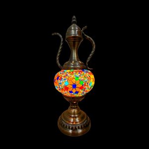 Glass Mosaic Lamp - Teapot Style (Design Code 13135 - T)