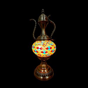 Glass Mosaic Lamp - Teapot Style (Design Code 13139 - T)