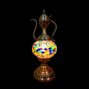 Glass Mosaic Lamp - Teapot Style (Design Code 13141 - T)