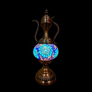 Glass Mosaic Lamp - Teapot Style (Design Code 13145 - T)