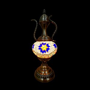 Glass Mosaic Lamp - Teapot Style (Design Code 13146 - T)