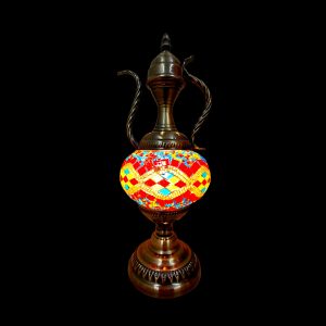 Glass Mosaic Lamp - Teapot Style (Design Code 13147 - T)