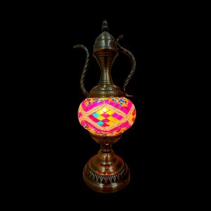 Glass Mosaic Lamp - Teapot Style (Design Code 13148 - T)
