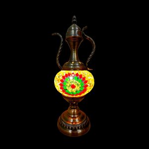 Glass Mosaic Lamp - Teapot Style (Design Code 13154 - T)
