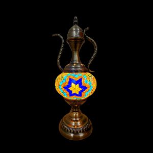 Glass Mosaic Lamp - Teapot Style (Design Code 13156 - T)