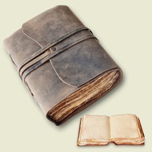 13 x 18cm Soft Leather Journal Medium with Vintage Paper (SR-LJ-351)