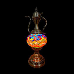 Glass Mosaic Lamp - Teapot Style (Design Code 13157 - T)