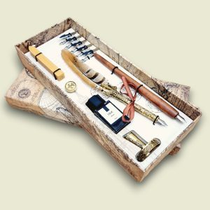 Feather Pen Set - Pheasant Tail